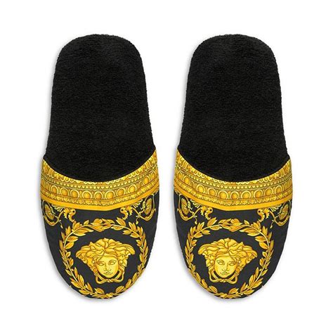 versace bath slippers review